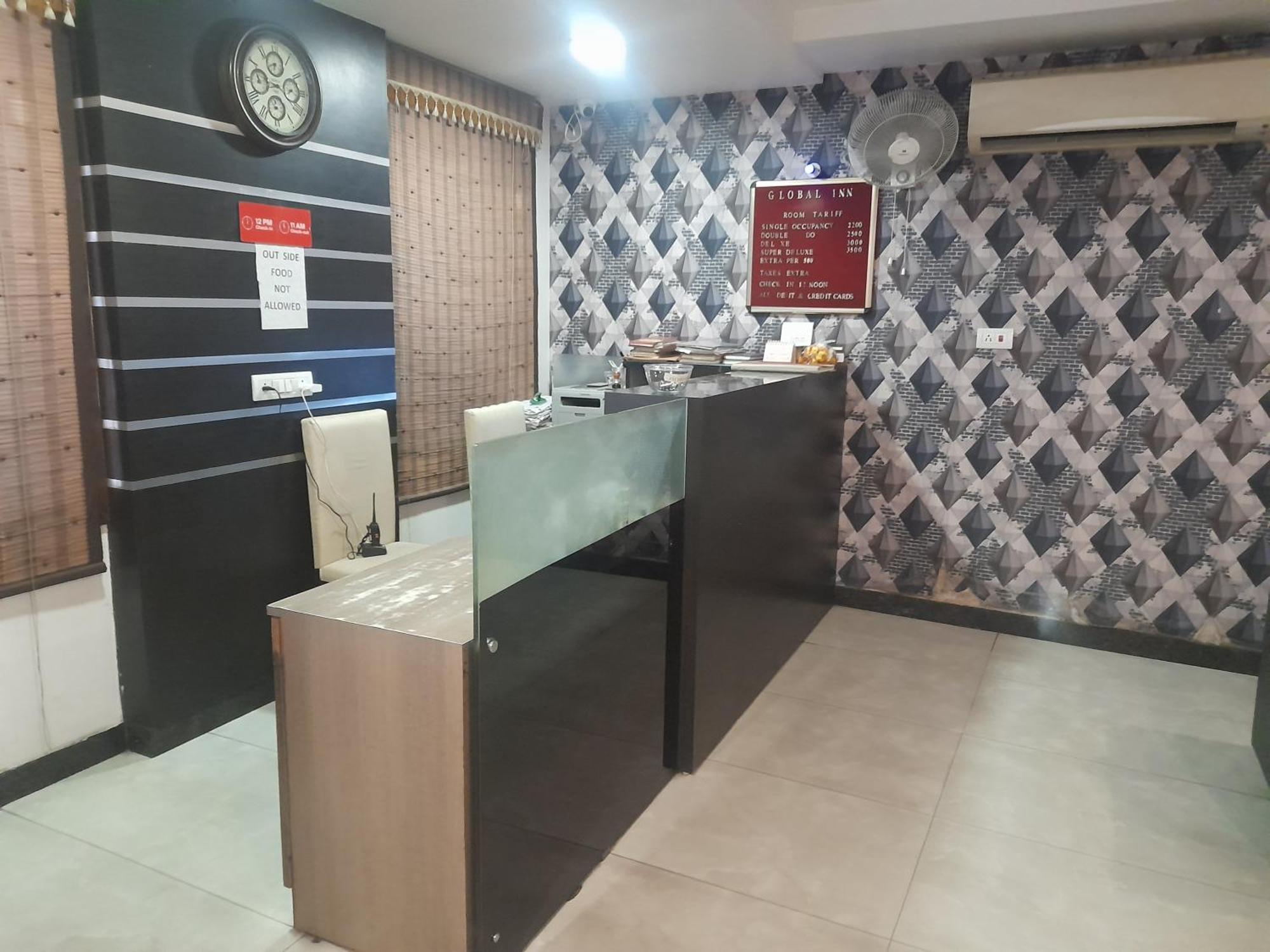 Hotel Global Inn -1 Km From Railway Station - Lift Food And Free Parking Lucknow Exterior foto
